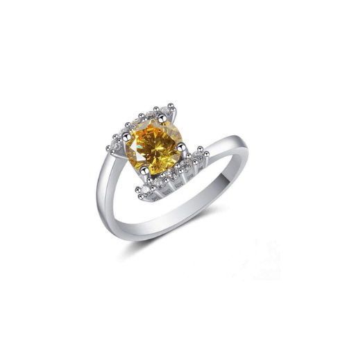 Bague Citrine Ancienne