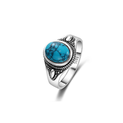 Bague Turquoise Femme (Argent)