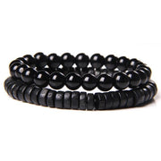 Bracelet Obsidienne Homme