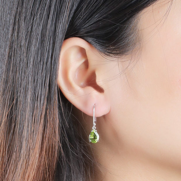 Pendientes Peridoto