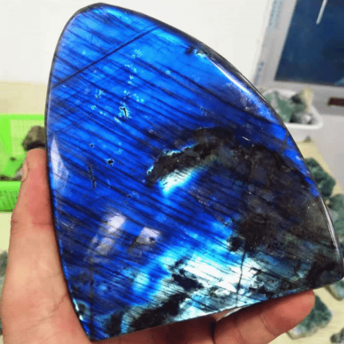 Bloc Labradorite