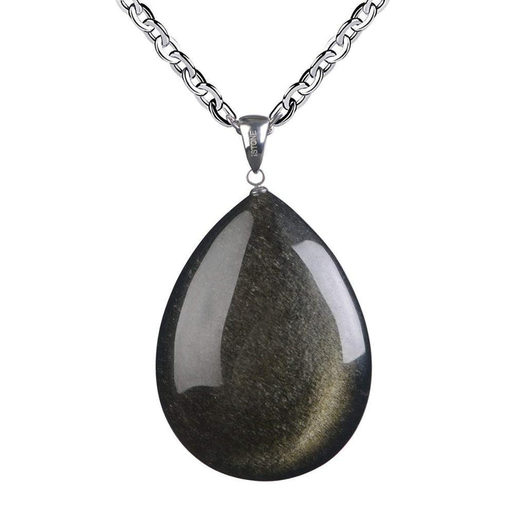 Pendentif Obsidienne