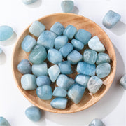 Aquamarine Tumbled Stones