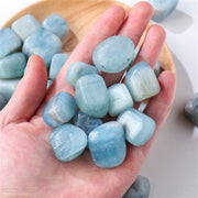 Aquamarine Tumbled Stones