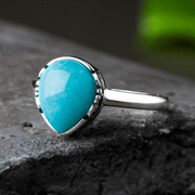 Anillo de Amazonita para mujer