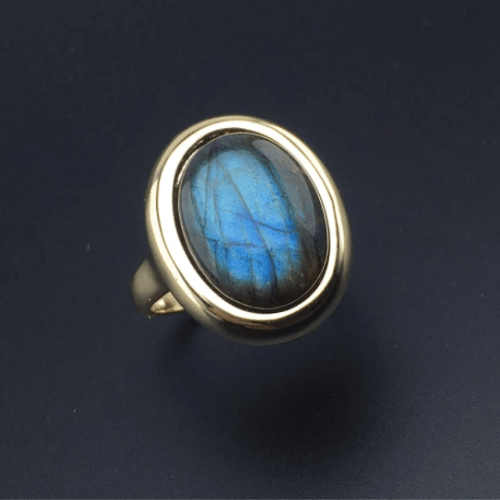 Bague Pierre Labradorite