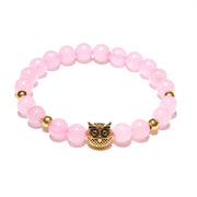 Pulsera de Cuarzo Rosa