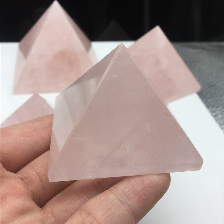 Pyramide Quartz Rose