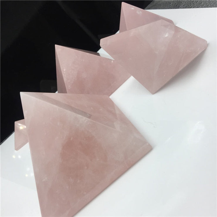 Pyramide Quartz Rose