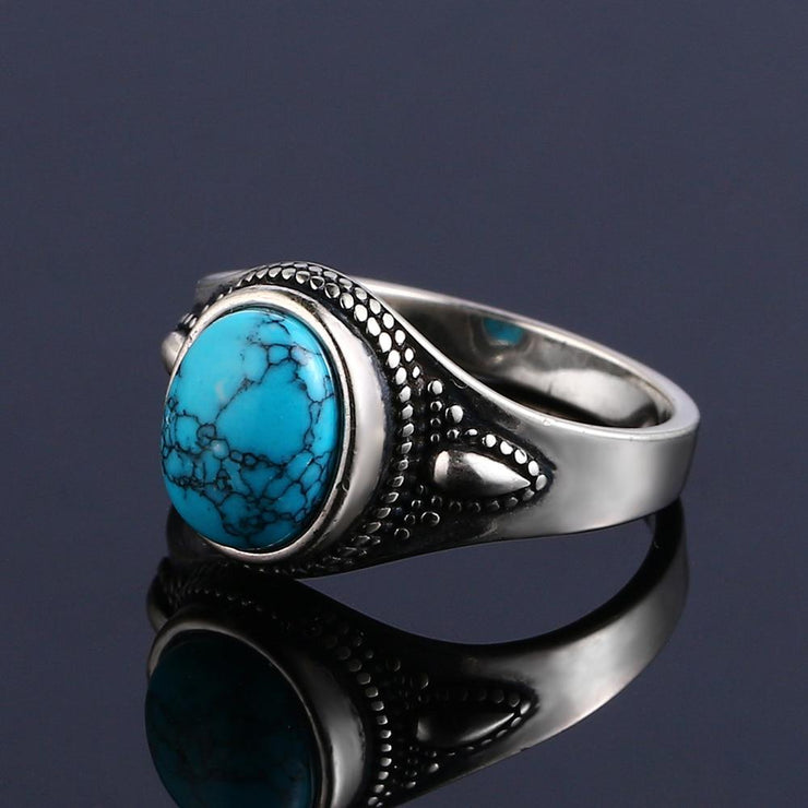 Bague Turquoise Femme (Argent)