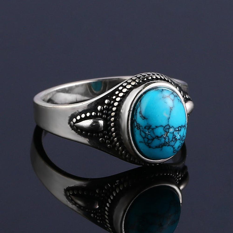 Bague Turquoise Femme (Argent)