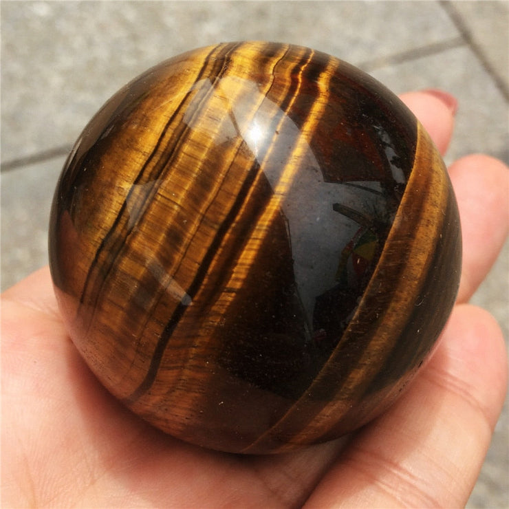 Tiger Eye Sphere