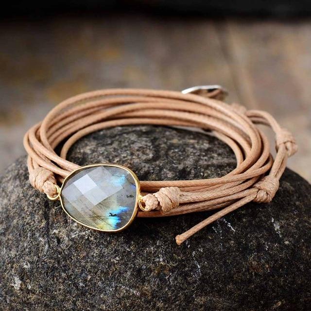 Bracelet Labradorite Femme