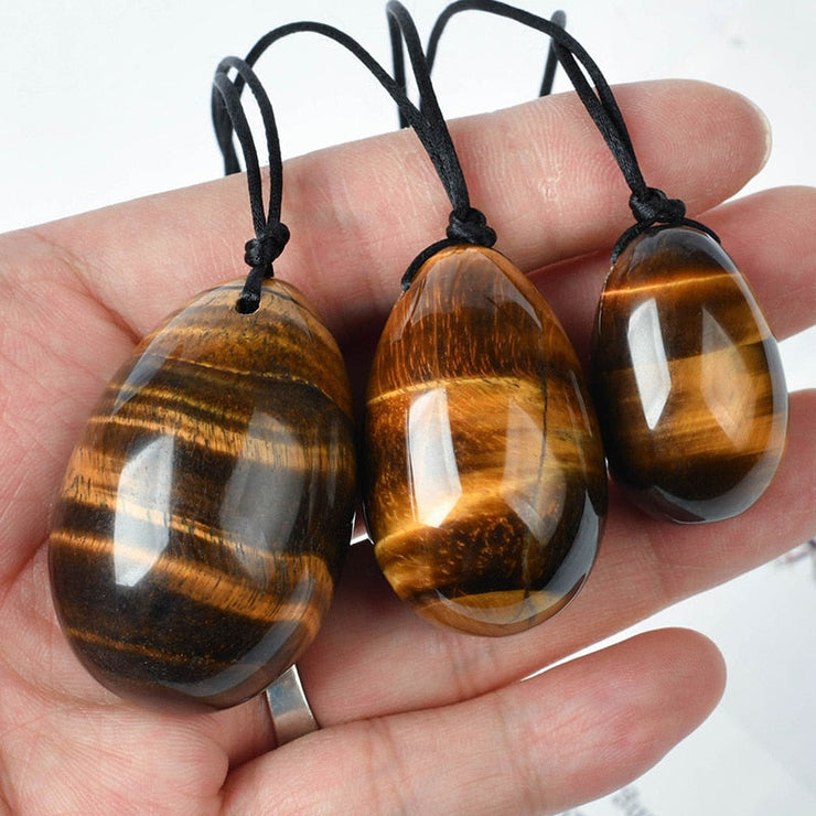 Tiger Eye Yoni Eggs