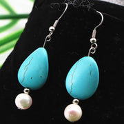 Boucles d'Oreilles en Turquoise