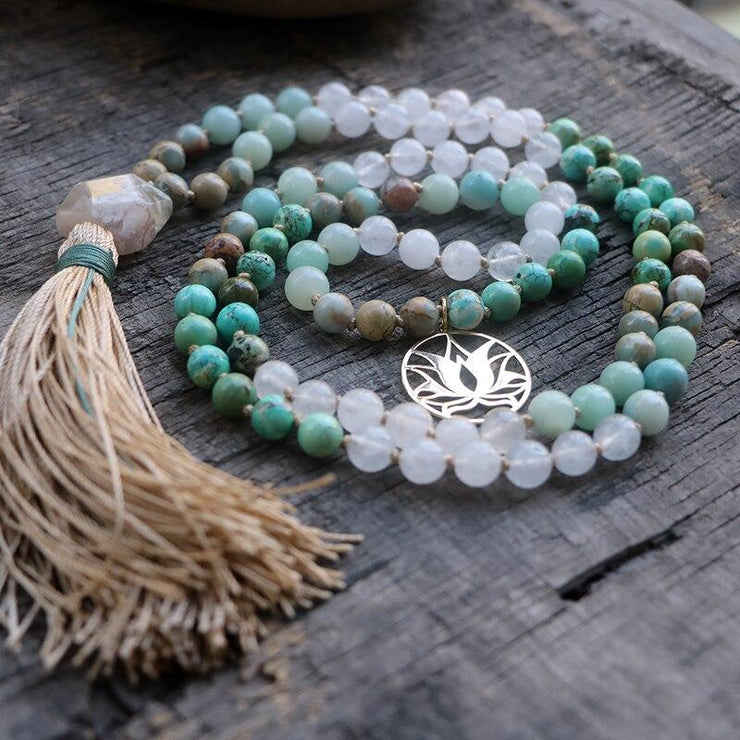 Collier en Amazonite Femme