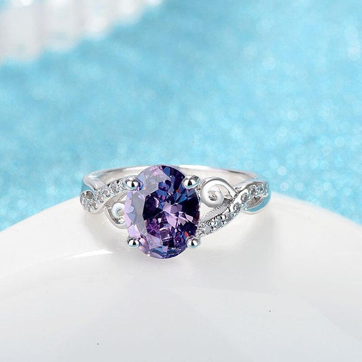 Bague Améthyste Femme