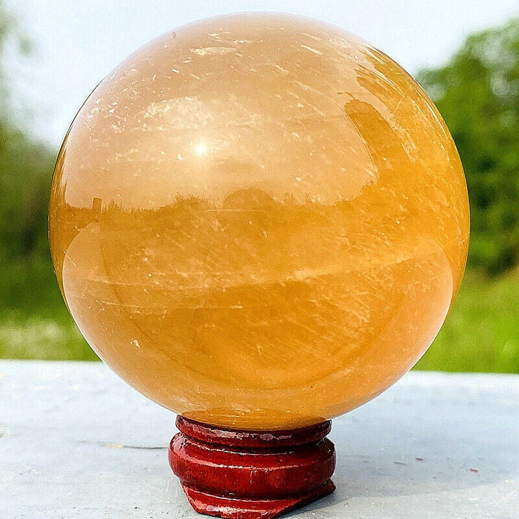 Sphère Citrine