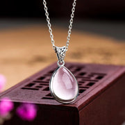 “Power” Rose Quartz Necklace
