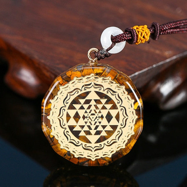 Pendentif Orgonite Metatron