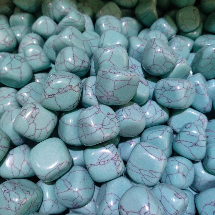 Turquoise Rolled Stones