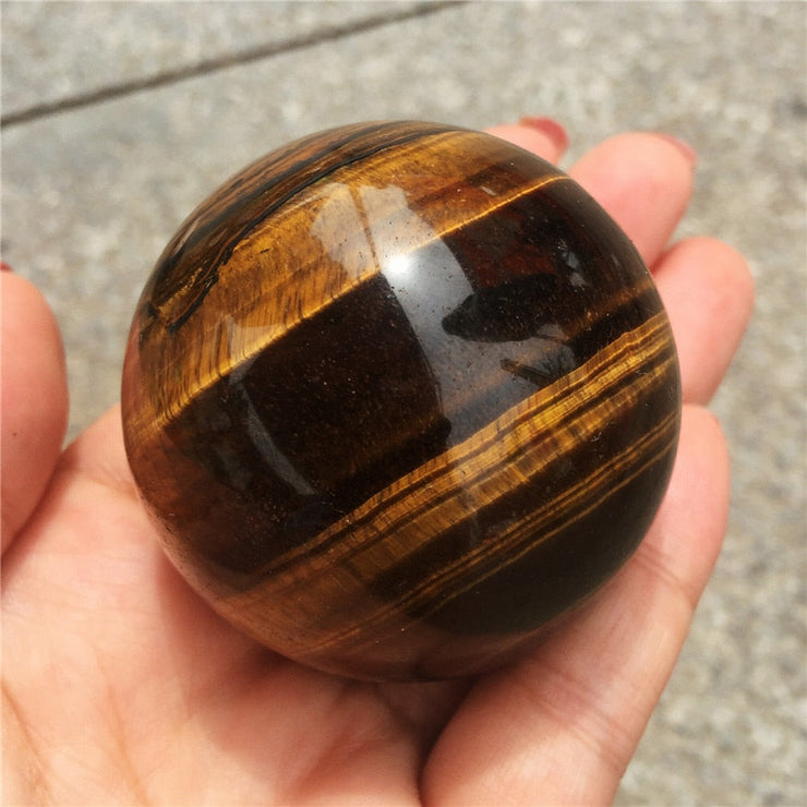 Tiger Eye Sphere