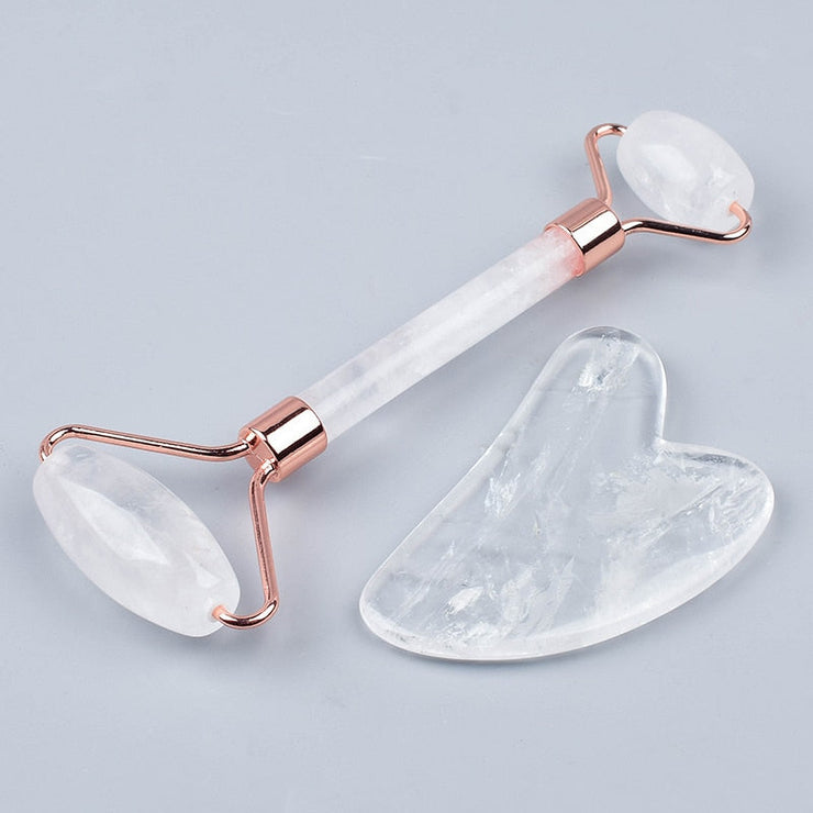 White Quartz Massage Roller