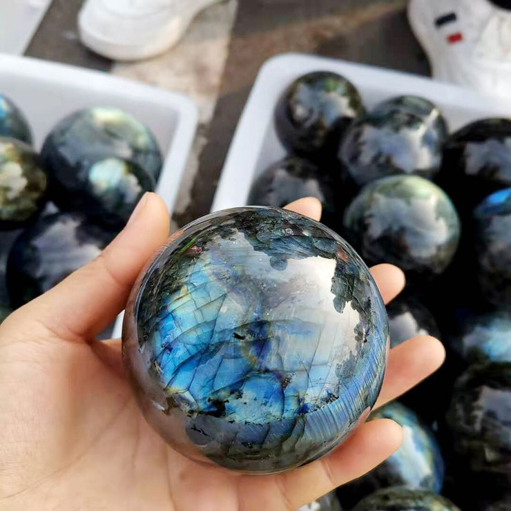 Sphère Labradorite