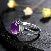 Bague en Améthyste "Sérénité"