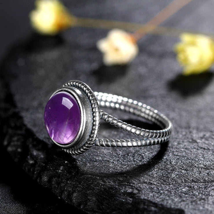 Bague en Améthyste "Sérénité"