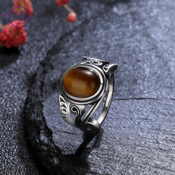 Tiger Eye Ring “Inner Strength”