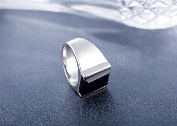 Bague Homme Obsidienne "Protection Ultime"