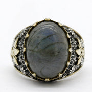 Labradorite Men's Ring