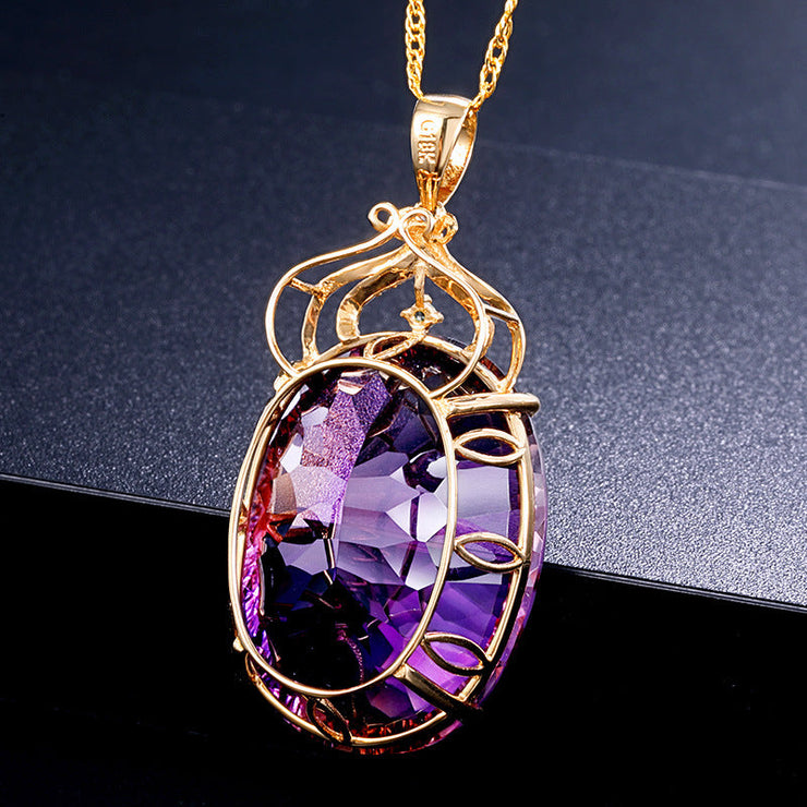 Amethyst pendant “Serenity”