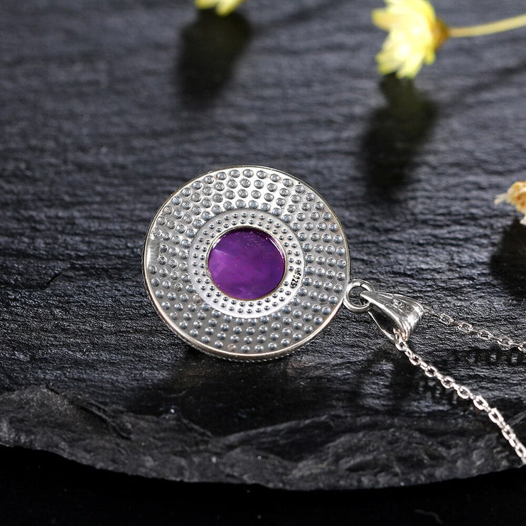 Amethyst Necklace “Soothing”