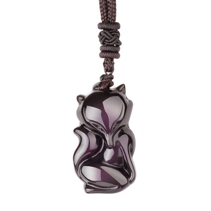 Collier Obsidienne