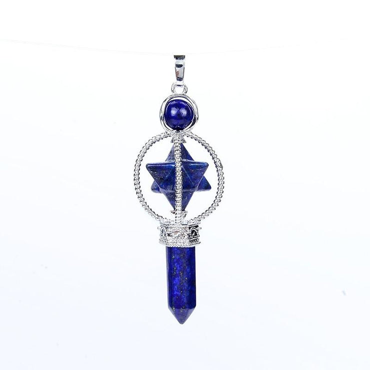 Pendule Egyptien Lapis Lazuli